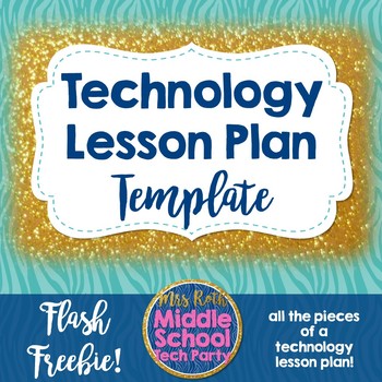 Preview of Technology Class Lesson Planner/Curriculum Template