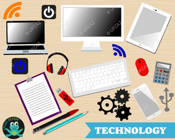 Preview of Technology Clipart, Office Clipart