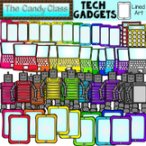 Technology Clipart with Tablets, Robots, Laptops, Cell Pho