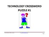 Technology Crossword Puzzle #1 (STEM Activity)