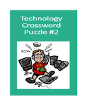 Technology Crossword Puzzle #2 (STEM Activity)