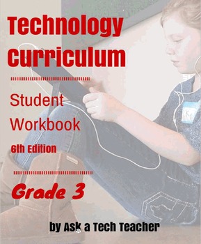 Preview of Technology Curriculum: Student Workbook Grade 3 (Room License)