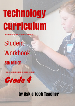 Preview of Technology Curriculum Student Workbook Grade 4 (School License)