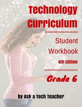 Preview of Technology Curriculum: Student Workbook Grade 6 (Room License)