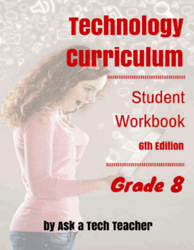 Preview of Technology Curriculum: Student Workbook--Grade 8--School License