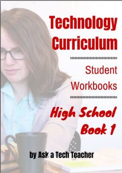 Preview of Technology Curriculum: Student Workbook: High School (Room License)