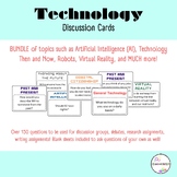 Technology Discussion Cards- Artificial Intelligence, Virt