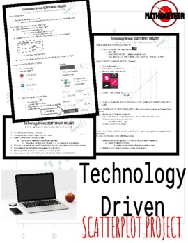 Preview of Technology Driven: Scatter Plot Project