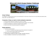 Minecraft - 10x10 House Design Challenge - Technology Education