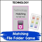 Technology Color Matching File Folder Game (Autism & Speci