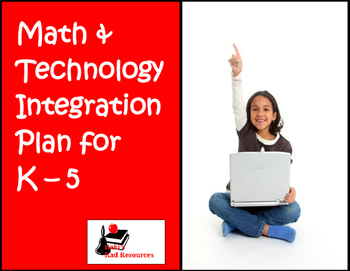Preview of Technology Integration Plan for Math - Grades K-5