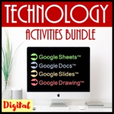 Technology Lessons Activities & Skills Building Bundle for