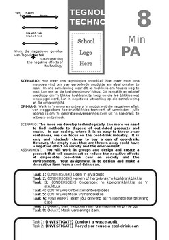 Preview of Technology MiniPAT term 2 / Tegnologie MiniPAT Kwartaal 2