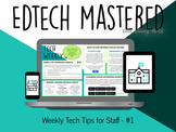 Technology Newsletter: Tech Weekly #1 (Editable)