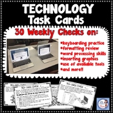 Technology Test Prep:  Keyboarding practice quick checks! 