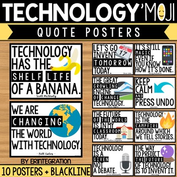 Preview of Technology Quote Posters