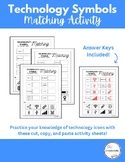 Technology Symbols | Matching Activity