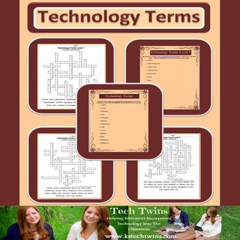Preview of Technology Terms Activities