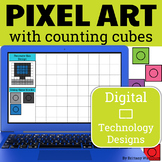 Technology Theme Digital Pixel Art STEM Challenges FREEBIE