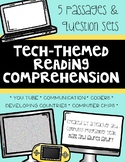Technology Themed Reading Comprehension Passages and Questions