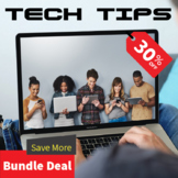 Over 200 Technology Tools Tips for Teachers Bundle