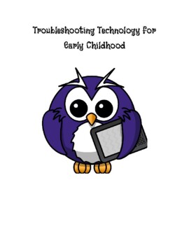Preview of Technology Troubleshooting Vocabulary for Early Childhood