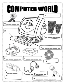 Computer Vocabulary by SLP and ESL Essentials | Teachers ...