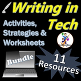 Technology Writing Activities | Strategies | Worksheets Bundle