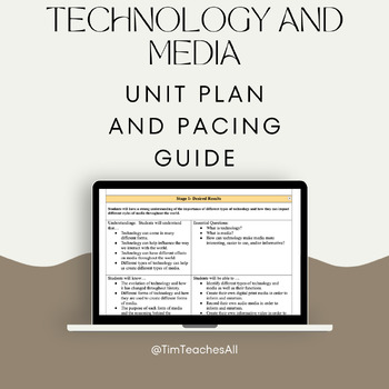 Preview of Technology and Media Course Outline/Unit Plan Document