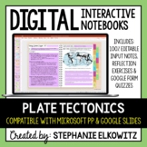 Tectonic Plates Digital Interactive Notebook | Google Slid