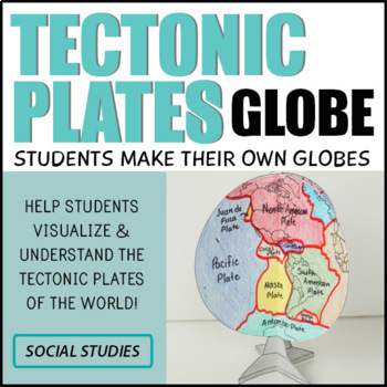 Preview of Tectonic Plates Globe - 3D World Map Model