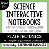 Plate Tectonics Interactive Notebook Unit | Editable Notes