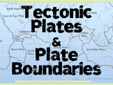 Tectonic Plates & Plate Boundaries PowerPoint (Convergent,