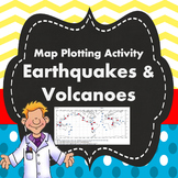 Tectonic Plates Plotting Activity: Earthquakes and Volcanoes