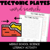 Tectonic Plates Word Search