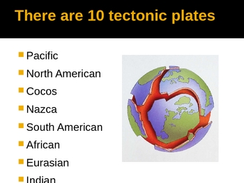 Preview of Tectonic Plates and Earthquakes Unit