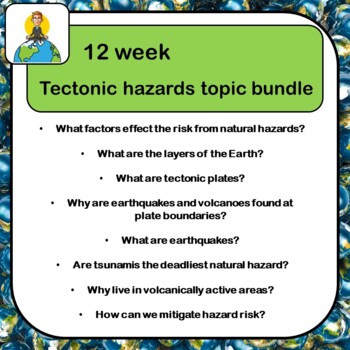 Preview of Tectonics topic bundle