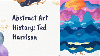 Preview of Ted Harrison Art History Lesson
