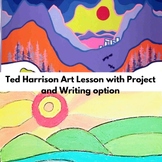 Ted Harrison Art Lesson Chalk Pastels Grades Pre-k to 6 Ar