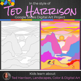 Ted Harrison Digital Art Lesson - Google Slides Middle Sch