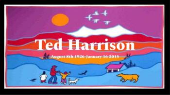 Preview of Ted Harrison Google Slides Online Learning