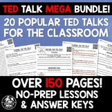 Ted Talk Lesson & Activities (20 TOP Talks MEGA BUNDLE!)