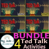Ted Talk Presentation (4 Lessons) Leadership Activities Mi