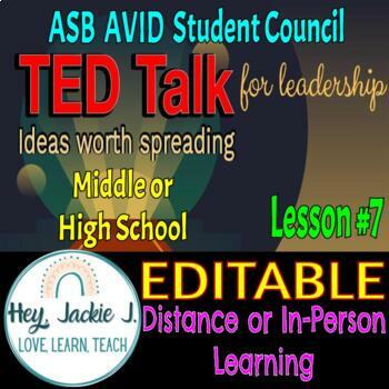 Preview of Ted Talk Presentation #7 Jia Jiang Leadership Middle High School ASB AVID