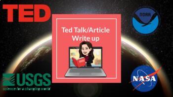 Preview of Ted Talk and Article Write up and Research 