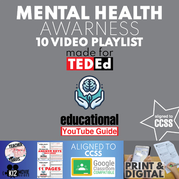 Preview of TedEd Intro to Mental Health Awareness | Depression, Bipolar, PTSD, Panic Attack