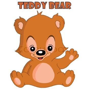 Preview of Teddy Bear Coloring Book : Teddy Bear Coloring Pages