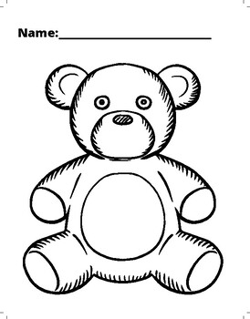 teddy bear coloring pages