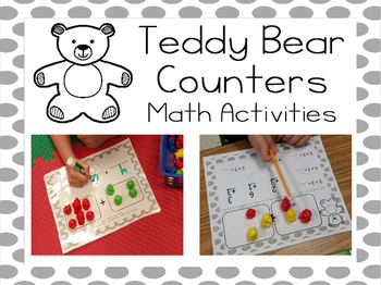 Teddy Bear Counters Math Activities