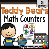 Teddy Bear Counters - Math Centers for Preschool and PreK